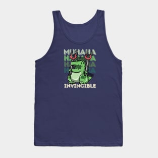 Invincible T-rex laughing With Arm Extension Tank Top